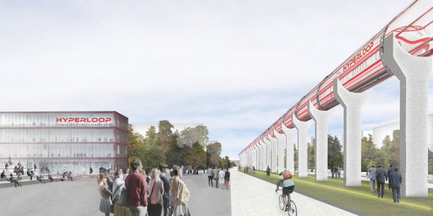 Toulouse choisie pour abriter le centre Hyperloop !