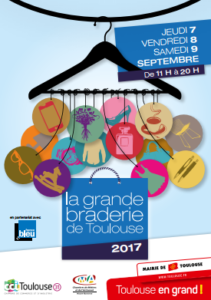 La grande braderie de Toulouse revient pour sa 5e édition, le 7, 8 et 9 septembre 2017