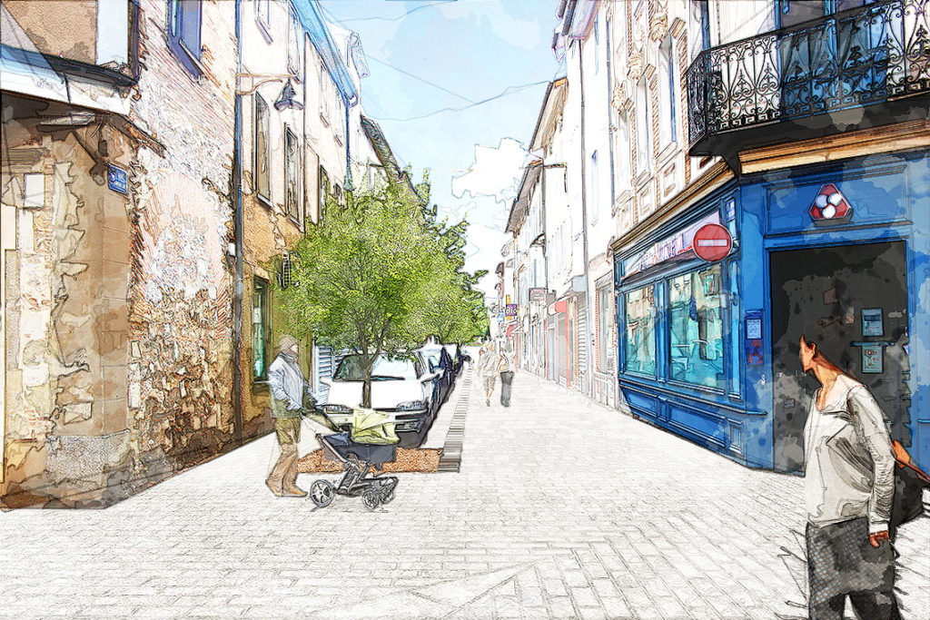 Revel, un coeur de ville en métamorphose