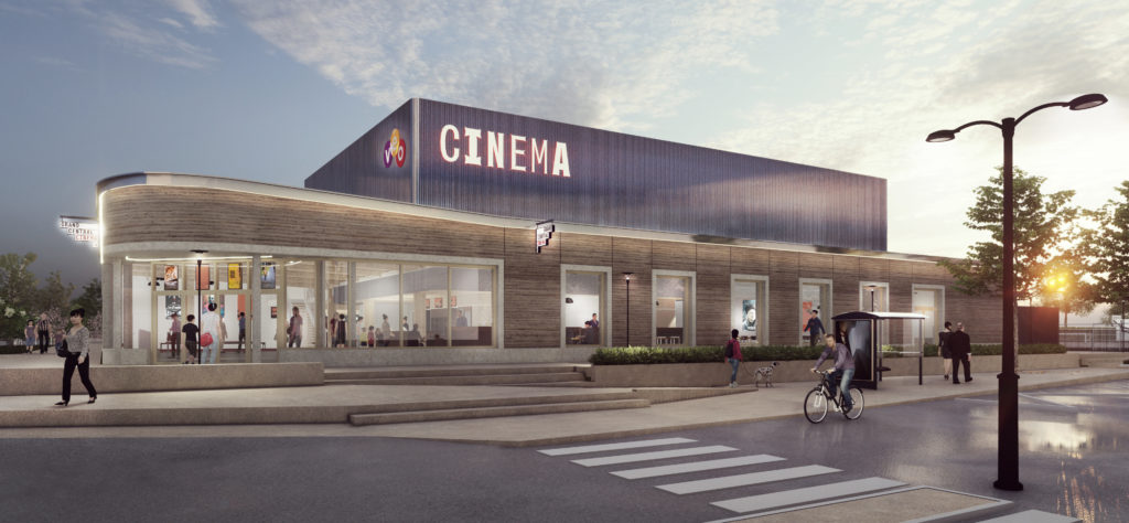 Une première en Europe, un cinéma en terre crue